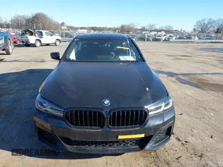 2023 BMW 5 Series 540i xDrive with VIN WBA73BJ02PWY04028, listed as a IAAI auction lot 41327638 with 7,610 mi miles and . Bid and sale history available at carsss.com. Image 12.
