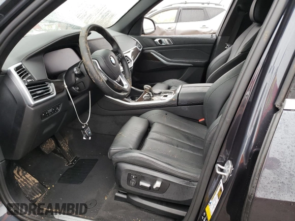 2021 BMW X5 xDrive40i with VIN 5UXCR6C0XM9F92513, listed as a Copart auction lot 42913123 with 18,378 mi miles and . Bid and sale history available at DreamBid. Image 7.
