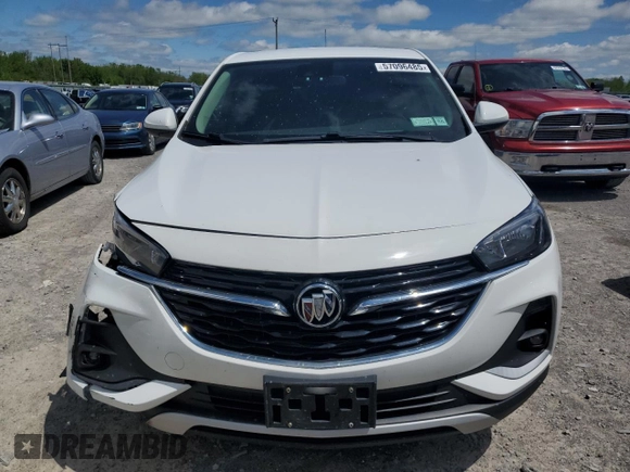 2021 Buick Encore GX Preferred z VIN KL4MMCSL8MB174725, wystawiony jako Copart lot #57096485 z przebiegiem 51 071 mil mil oraz Szkoda całkowita • Salvage title. Historia ofert i sprzedaży dostępna na DreamBid. Obrazek 5.