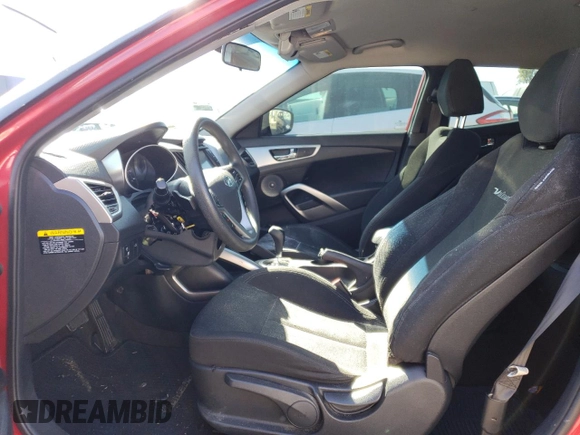 2015 Hyundai Veloster with VIN KMHTC6AD6FU245276, listed as a Copart auction lot 73170363 with 68,327 mi miles. Bid and sale history available at carsss.com. Image 7.