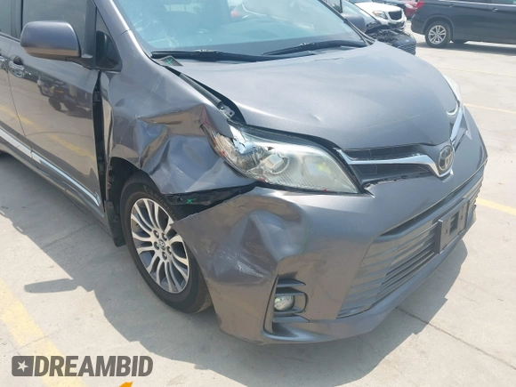 2019 Toyota Sienna XLE Auto Access Seat z VIN 5TDYZ3DC4KS970576, wystawiony jako IAAI lot #42166276 z przebiegiem 112 769 mil mil oraz . Historia ofert i sprzedaży dostępna na DreamBid. Obrazek 6.