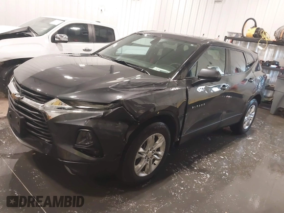 2021 Chevrolet Blazer LT with VIN 3GNKBBRA4MS502641, listed as a IAAI auction lot 42091215 with 44,330 mi miles and . Bid and sale history available at DreamBid. Image 19.
