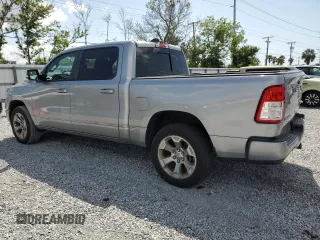 2019 Ram 1500 Big Horn/Lone Star with VIN 1C6RRFFG2KN753255, listed as a Copart auction lot 52512365 with 69,048 mi miles and Salvage Title. Bid and sale history available at carsss.com. Image 2.