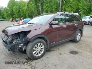 2016 Kia Sorento LX with VIN 5XYPGDA52GG141023, listed as a Copart auction lot 57185925 with 152,839 mi miles and Salvage title. Bid and sale history available at DreamBid. Image 1.