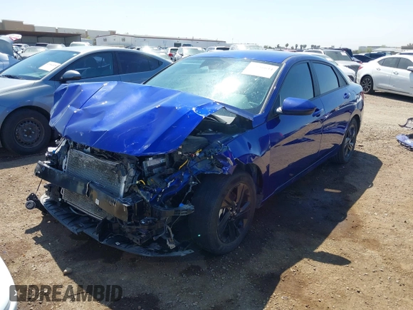 2023 Hyundai Elantra SEL with VIN KMHLM4AG1PU484361, listed as a IAAI auction lot 41986634 with 39,230 mi miles and . Bid and sale history available at DreamBid. Image 18.