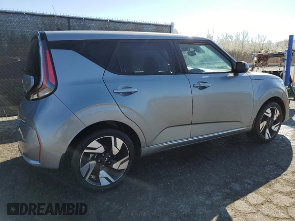 2023 Kia Soul GT-Line with VIN KNDJ53AU1P7862797, listed as a Copart auction lot 54166605 with 37,007 mi miles and Clean Title. Bid and sale history available at carsss.com. Image 3.