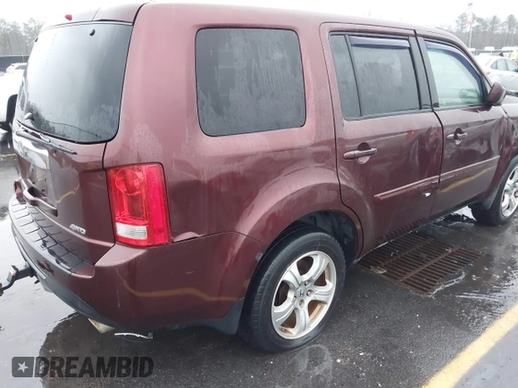2012 Honda Pilot EX with VIN 5FNYF4H40CB049737, listed as a IAAI auction lot 41683242 with 191,347 mi miles. Bid and sale history available at carsss.com. Image 18.