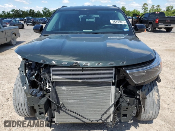 2022 Ford Explorer XLT z VIN 1FMSK7DH5NGC38366, wystawiony jako Copart lot #56390465 z przebiegiem 24 909 mil mil oraz Szkoda całkowita • Salvage title. Historia ofert i sprzedaży dostępna na DreamBid. Obrazek 5.