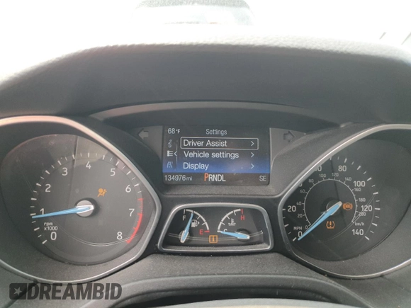 2015 Ford Focus SE with VIN 1FADP3F28FL341666, listed as a Copart auction lot 56338705 with 134,976 mi miles and Clean title. Bid and sale history available at DreamBid. Image 9.