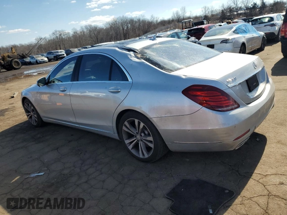 2016 Mercedes-Benz S 550 z VIN WDDUG8FB9GA221675, wystawiony jako Copart lot #46803515 z przebiegiem 62 575 mil mil oraz Szkoda całkowita • Salvage title. Historia ofert i sprzedaży dostępna na DreamBid. Obrazek 2.