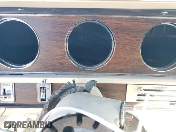 1972 Oldsmobile Cutlass with VIN 3J67K2M132911, listed as a Copart auction lot 81759014 with Not Provided miles and Salvage Title. Bid and sale history available at DreamBid. Image 9.