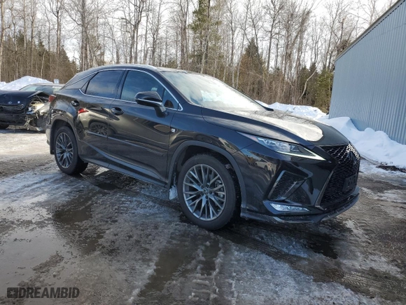 2022 Lexus RX with VIN 2T2YZMDA3NC322191, listed as a Copart auction lot 47612695 with 48,042 mi miles and Clean Title. Bid and sale history available at carsss.com. Image 4.