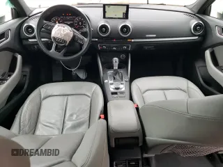 2018 Audi A3 Sedan Premium with VIN WAUB8GFF5J1090499, listed as a Copart auction lot 42452834 with 57,011 mi miles and Salvage Title. Bid and sale history available at carsss.com. Image 8.