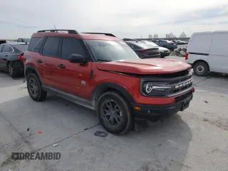 2023 Ford Bronco Sport Big Bend with VIN 3FMCR9B63PRD49863, listed as a Copart auction lot 50398135 with 30,737 mi miles and Clean title. Bid and sale history available at DreamBid. Image 4.