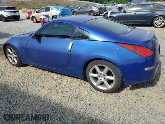 2003 Nissan 350Z Enthusiast with VIN JN1AZ34D43T103517, listed as a Copart auction lot 55512175 with 232,665 mi miles and Salvage Title. Bid and sale history available at carsss.com. Image 2.