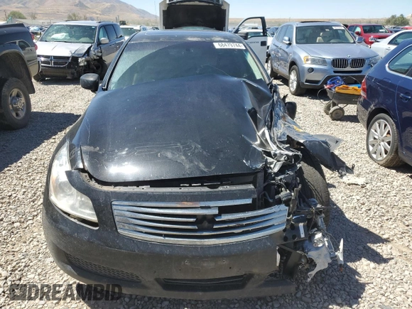 2008 Infiniti G35 Journey with VIN JNKBV61E78M211562, listed as a Copart auction lot 68479744 with Not Provided miles and Salvage Title. Bid and sale history available at DreamBid. Image 5.
