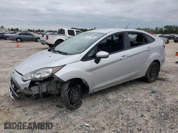 2018 Ford Fiesta S with VIN 3FADP4AJ2JM100665, listed as a Copart auction lot 55719655 with 81,798 mi miles and Salvage title. Bid and sale history available at DreamBid. Image 1.