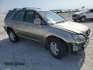 2002 Lexus RX 300 with VIN JTJGF10U820141095, listed as a Copart auction lot 63278074 with 182,578 mi miles and Salvage Title. Bid and sale history available at carsss.com. Image 4.