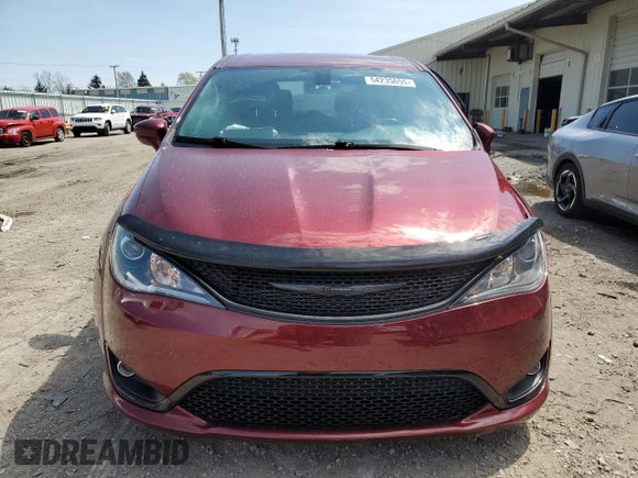 2020 Chrysler Pacifica Touring with VIN 2C4RC1FG2LR235891, listed as a Copart auction lot 54235655 with 75,343 mi miles and Salvage Title. Bid and sale history available at DreamBid. Image 5.