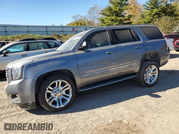 2019 GMC Yukon SLT with VIN 1GKS2BKC8KR103093, listed as a Copart auction lot 74321584 with 35,927 mi miles and Clean Title. Bid and sale history available at carsss.com. Image 1.