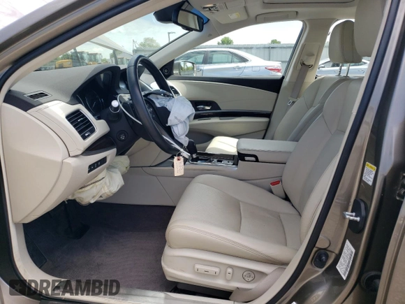 2014 Acura RLX Advance with VIN JH4KC1F98EC005737, listed as a Copart auction lot 56036515 with 52,839 mi miles and Salvage title. Bid and sale history available at DreamBid. Image 7.