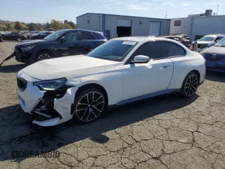 2022 BMW 2 Series 230i with VIN 3MW23CM07N8C54794, listed as a Copart auction lot 74959954 with 57,953 mi miles and Salvage Title. Bid and sale history available at carsss.com. Image 1.