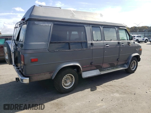 1994 Chevrolet Chevy Van с VIN 1GBEG25K5RF123489, выставлен на аукционе Copart как лот 79491854 с пробегом 82 970 миль миль и Списание • Salvage title. История ставок и продаж доступна на DreamBid. Изображение 3.