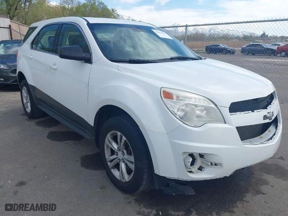 2014 Chevrolet Equinox LS with VIN 2GNFLEEK6E6269814, listed as a IAAI auction lot 41993782 with 221,957 mi miles. Bid and sale history available at carsss.com. Image 1.