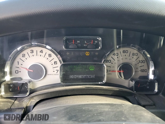 2011 Ford Expedition Limited with VIN 1FMJU1K53BEF29418, listed as a Copart auction lot 47273855 with 147,753 mi miles and Salvage Title. Bid and sale history available at carsss.com. Image 9.