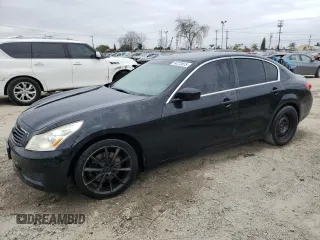 2009 Infiniti G37 Journey with VIN JNKCV61E49M015343, listed as a Copart auction lot 54273615 with 128,190 mi miles and Clean Title. Bid and sale history available at carsss.com. Image 1.