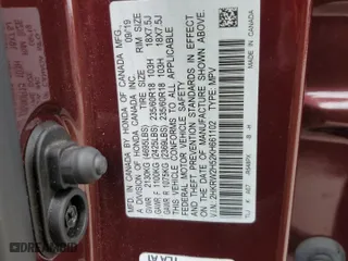 2019 Honda CR-V EX with VIN 2HKRW2H52KH661102, listed as a Copart auction lot 52445525 with 28,240 mi miles and Salvage Title. Bid and sale history available at carsss.com. Image 13.