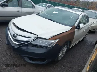 2016 Acura ILX w/Premium Pkg with VIN 19UDE2F77GA015300, listed as a IAAI auction lot 41820151 with 999,999 mi miles. Bid and sale history available at carsss.com. Image 16.