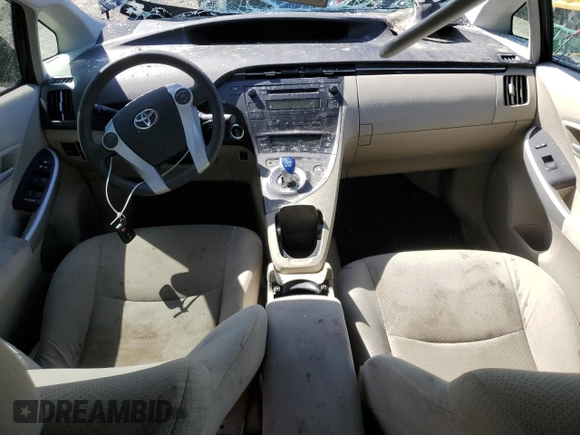 2011 Toyota Prius I with VIN JTDKN3DU8B5312064, listed as a Copart auction lot 51802775 with 156,978 mi miles and Salvage Title. Bid and sale history available at carsss.com. Image 8.