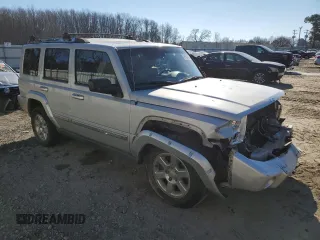2006 Jeep Commander Limited with VIN 1J8HG58N76C191346, listed as a Copart auction lot 88583375 with 160,082 mi miles and Salvage title. Bid and sale history available at DreamBid. Image 4.