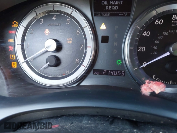 2011 Lexus ES with VIN JTHBK1EG1B2459283, listed as a IAAI auction lot 41673889 with 214,055 mi miles. Bid and sale history available at carsss.com. Image 7.