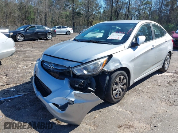 2017 Hyundai Accent SE with VIN KMHCT4AE7HU197593, listed as a IAAI auction lot 41597842 with 162,018 mi miles and . Bid and sale history available at carsss.com. Image 6.