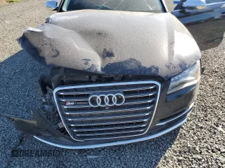 2013 Audi S8 with VIN WAUD2AFD7DN018965, listed as a Copart auction lot 73369774 with 0 mi miles and Salvage Title. Bid and sale history available at carsss.com. Image 12.