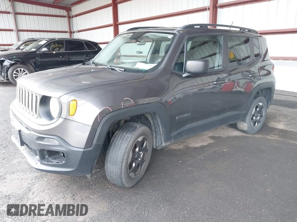 2017 Jeep Renegade Sport with VIN ZACCJBAB3HPE81518, listed as a IAAI auction lot 42414045 with 119,702 mi miles and . Bid and sale history available at DreamBid. Image 17.