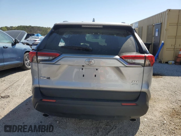 2024 Toyota RAV4 XLE with VIN 2T3P1RFV1RC432884, listed as a Copart auction lot 50551525 with 0 mi miles and Non Repairable. Bid and sale history available at carsss.com. Image 6.