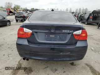 2006 BMW 3 Series 325xi with VIN WBAVD13536KV06357, listed as a Copart auction lot 51684215 with 153,389 mi miles and Salvage Title. Bid and sale history available at carsss.com. Image 6.