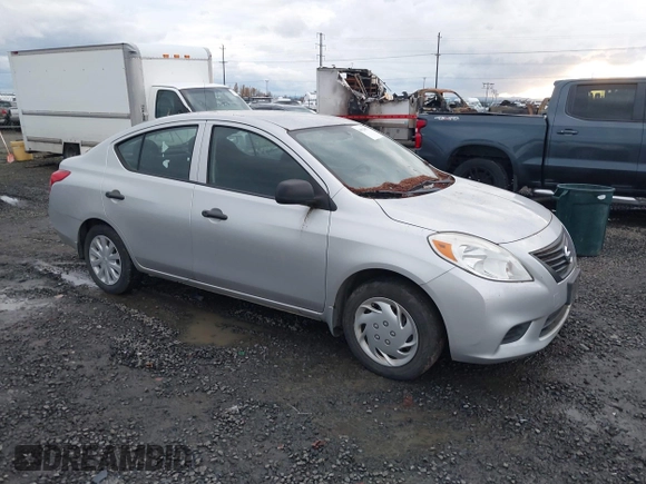 2013 Nissan Versa S with VIN 3N1CN7AP9DL843628, listed as a IAAI auction lot 40926893 with 130,543 mi miles and . Bid and sale history available at DreamBid. Image 1.