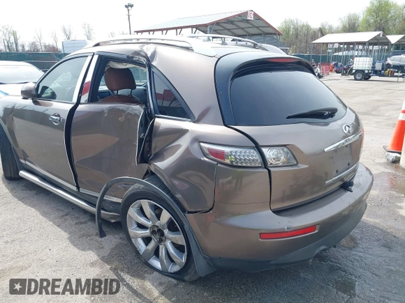2008 Infiniti FX with VIN JNRAS08U28X101212, listed as a IAAI auction lot 41938410 with 230,121 mi miles and . Bid and sale history available at DreamBid. Image 17.