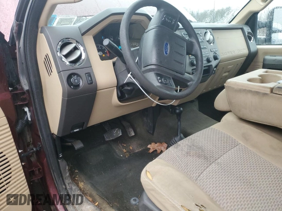 2012 Ford F-350 XL with VIN 1FTBF3B68CEB20422, listed as a Copart auction lot 83944404 with 133,926 mi miles and Salvage Title. Bid and sale history available at DreamBid. Image 8.