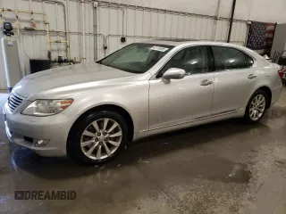 2010 Lexus LS 460 L with VIN JTHDL5EF4A5001206, listed as a Copart auction lot 43174595 with 160,205 mi miles and Clean title. Bid and sale history available at DreamBid. Image 1.