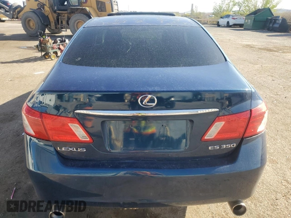 2007 Lexus ES 350 with VIN JTHBJ46G172023849, listed as a Copart auction lot 51713655 with 159,168 mi miles and Salvage Title. Bid and sale history available at carsss.com. Image 6.