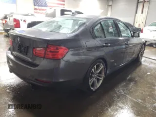 2013 BMW 3 Series 335i xDrive with VIN WBA3B9C53DF586227, listed as a Copart auction lot 82055754 with 161,371 mi miles and Salvage title. Bid and sale history available at DreamBid. Image 3.