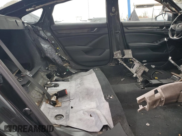 2021 Honda Accord Touring with VIN 1HGCV2F99MA010771, listed as a Copart auction lot 78258924 with 60,260 mi miles and Salvage title. Bid and sale history available at DreamBid. Image 10.