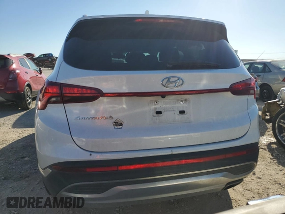 2022 Hyundai Santa Fe SEL with VIN 5NMS24AJ8NH396221, listed as a Copart auction lot 70727342 with 11,855 mi miles. Bid and sale history available at carsss.com. Image 6.