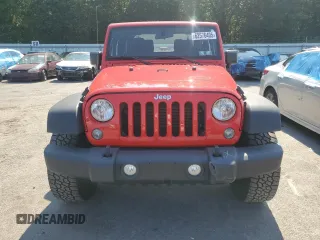 2018 Jeep Wrangler Willys Wheeler W with VIN 1C4AJWAG8JL897178, listed as a Copart auction lot 62576405 with 12,381 mi miles and Salvage title. Bid and sale history available at DreamBid. Image 5.