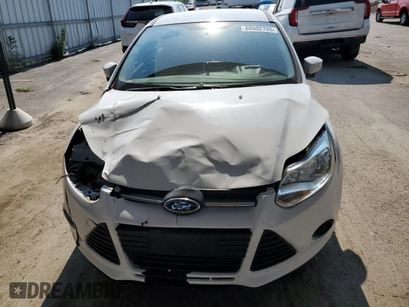 2013 Ford Focus SE with VIN 1FADP3F21DL315133, listed as a Copart auction lot 60502705 with 123,504 mi miles and Salvage title. Bid and sale history available at DreamBid. Image 5.
